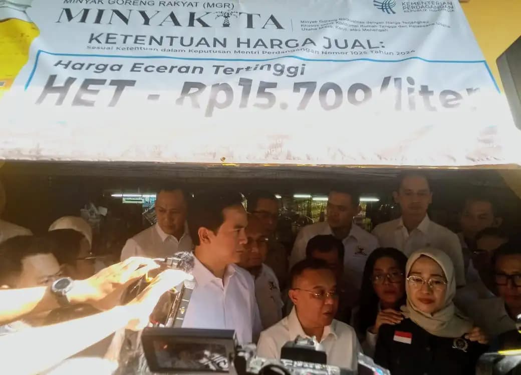 Giat Sidak MinyaKita di Pasar Kramat Jati (Foto: Dok MI)