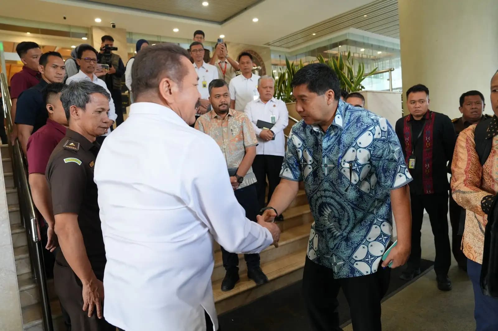 Ara berterima kasih dan mengapresiasi dukungan yang diberikan Kejagung (Foto: Dok MI)