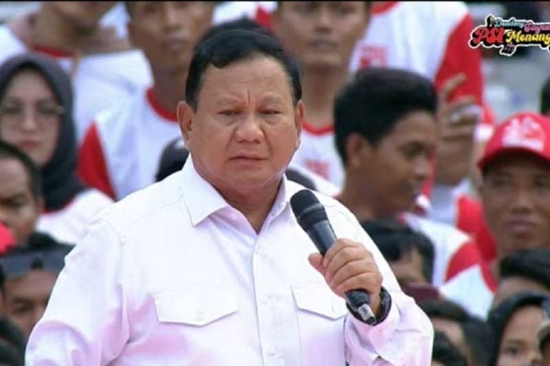 Prabowo Apresiasi Anak Muda Mau Terjun Politik