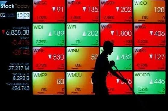 Akibat US Treasuries, IHSG Ditutup Melemah Diangka 119,87 Poin