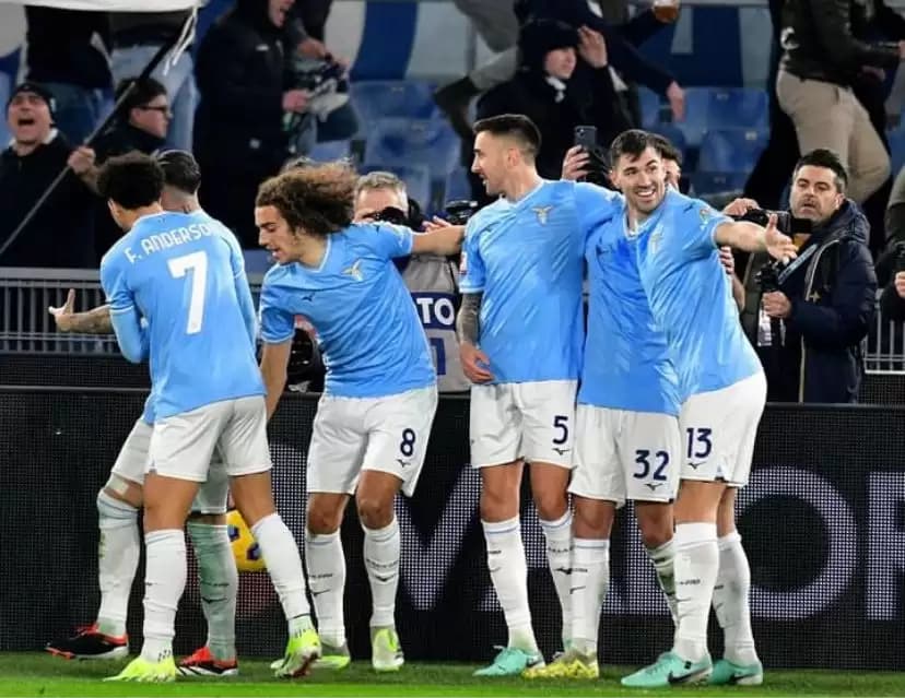 Kartu Merah Warnai Kemenangan Lazio 1-0 Atas Roma