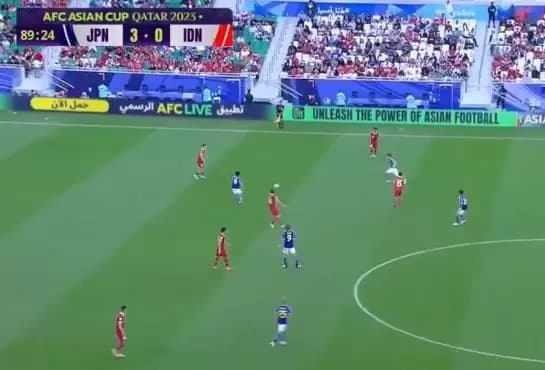 Lagi-lagi Samurai Biru Gasak Gawang Indonesia, Skor 3-0