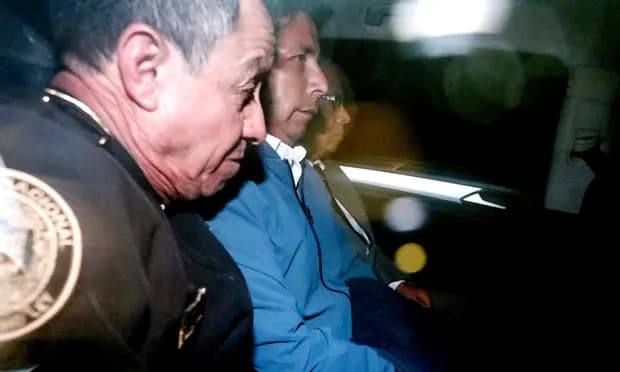 Usai Dimakzulkan, Mantan Presiden Peru Pedro Castillo Ditahan