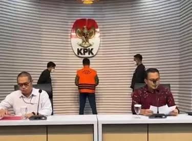 Eko dijerat dengan Pasal 128 UU Nomor 31 Tahun 1999 tentang Pemberantasan Tipikor (Foto: Dok MI)