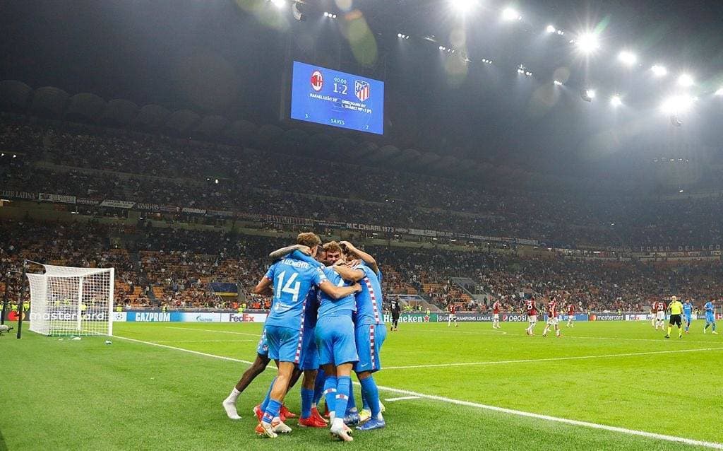 Liga Champions 2021/22: AC Milan Kalah 1-2 Dari Atletico Madrid