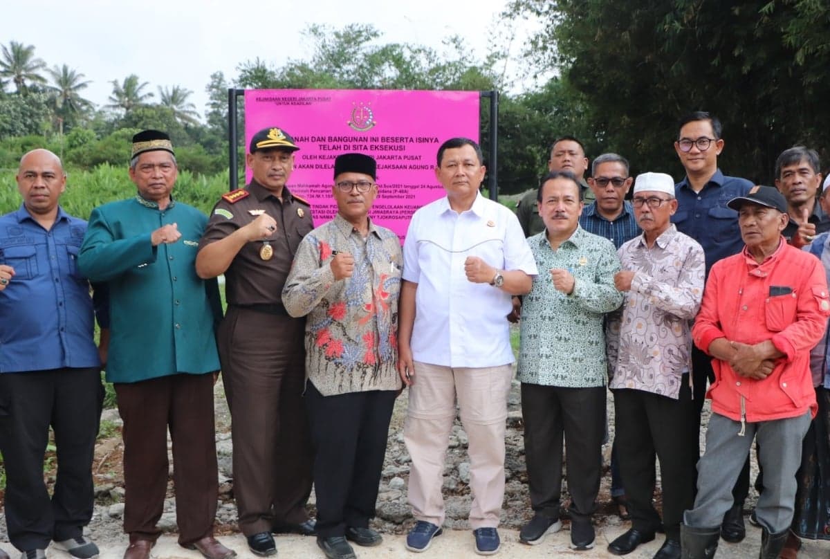 Kejagung Eksekusi Tanah Terpidana Megakorupsi Jiwasraya Benny Tjokrosaputro di Parung Panjang