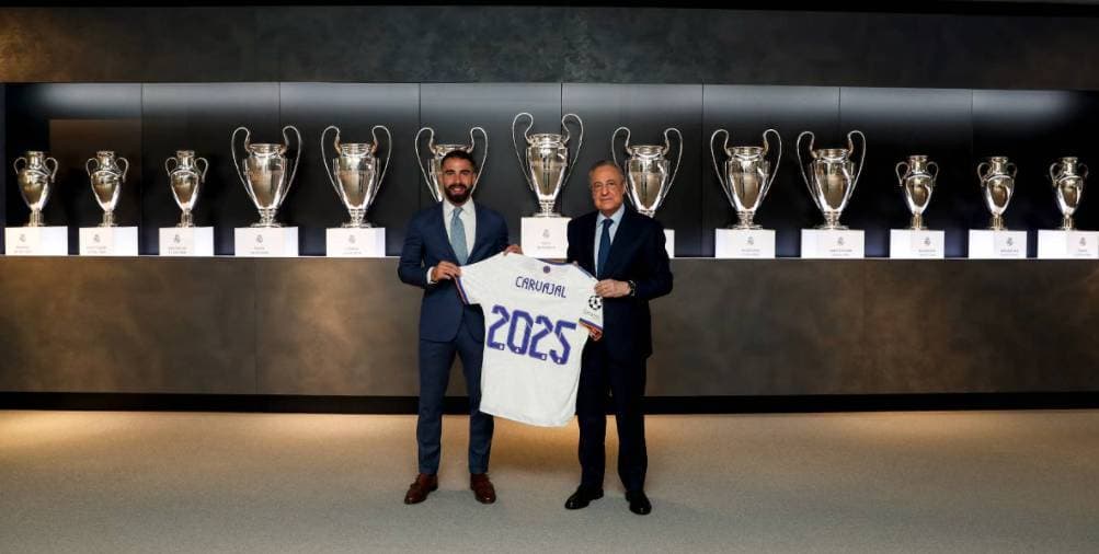 Real Madrid Perbaharui Kontrak Daniel Carvajal Hingga 2025