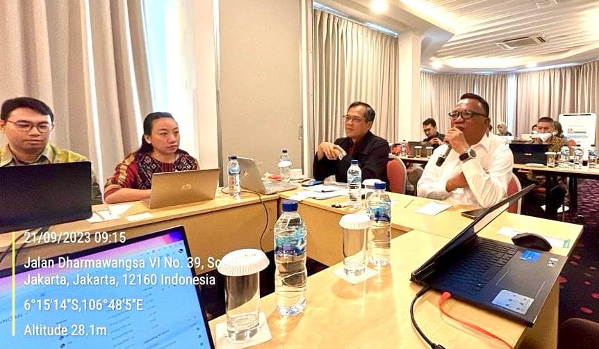 Kadis PUPR Daud Ismail Hadiri Rakor di Jakarta, Bahas Revisi RTRW Provinsi Maluku Utara