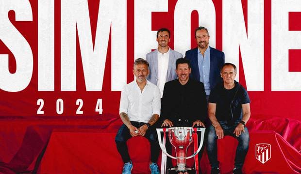 Atletico Madrid Perpanjang Kontrak Diego Simeone