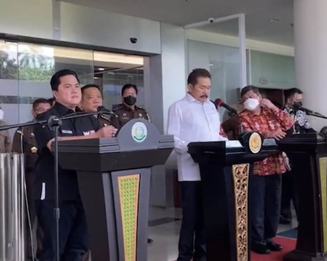 Erick Thohir Lapor Kasus Korupsi Baru, Ini Kata Jaksa Agung