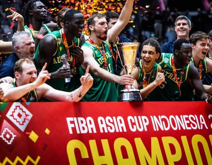 Australia Juara Piala FIBA Asia 2022 Usai Bekuk Lebanon 75-73