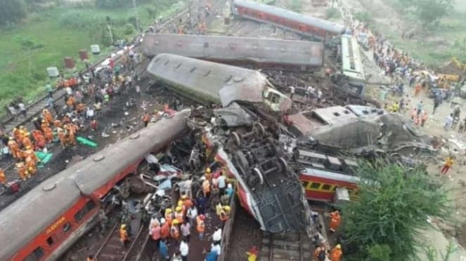 Fakta Kecelakaan Kereta Api India