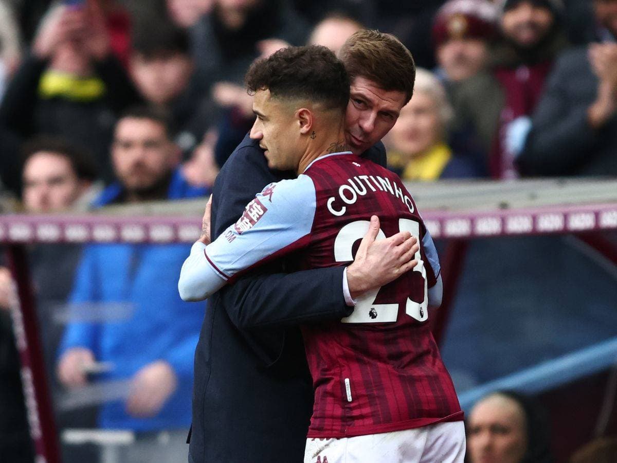 Gerrard: Aston Villa Ingin Philippe Coutinho Bertahan