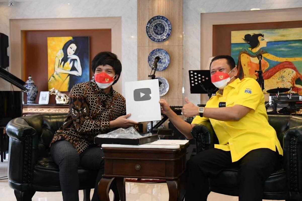 Raih Silver Play Button dari Youtube, Bamsoet Akan Kembangkan Sosialisasikan Empat Pilar MPR RI Melalui TikTok