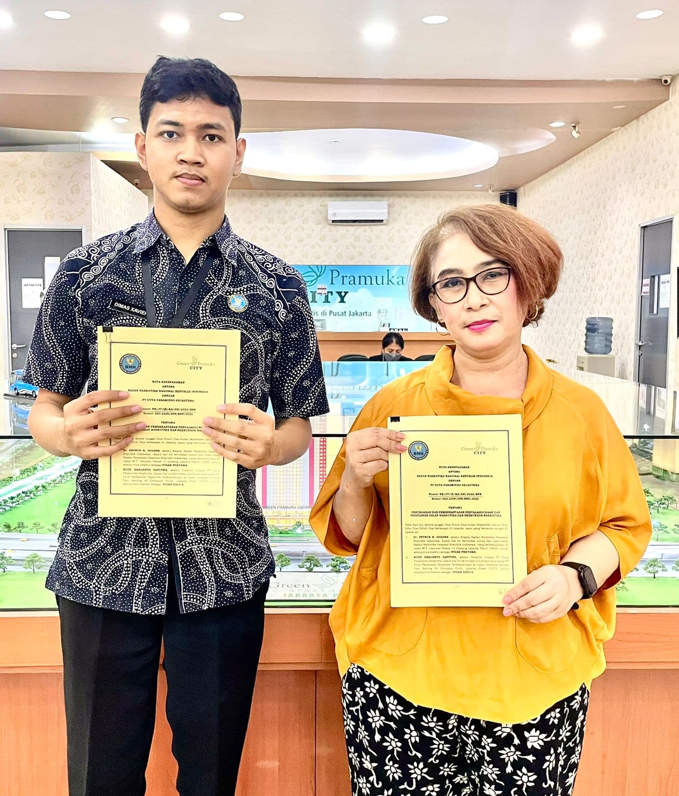 Green Pramuka dan BNN Teken MoU Pencegahan dan Pemberantasan Penyalahgunaan dan Peredaran Gelap Narkotika dan Prekursor Narkotika