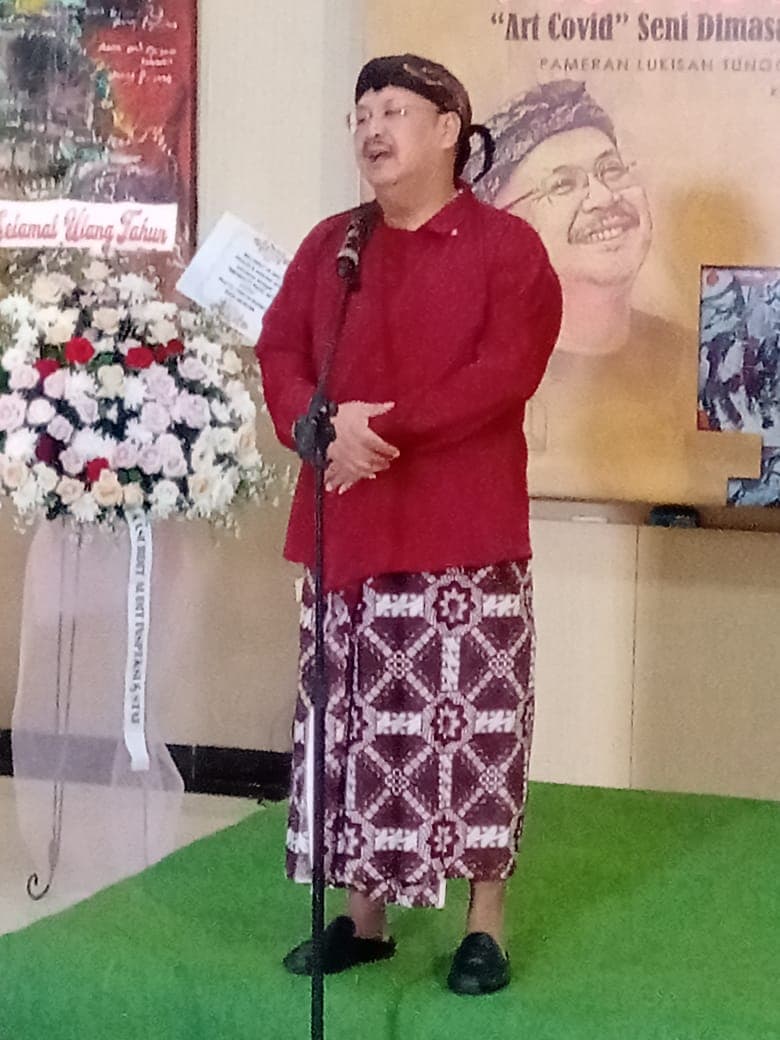 Pameran Tunggal Chryshnanda "ART Covid" Memento Mori" Optimisme di Masa Pandemi