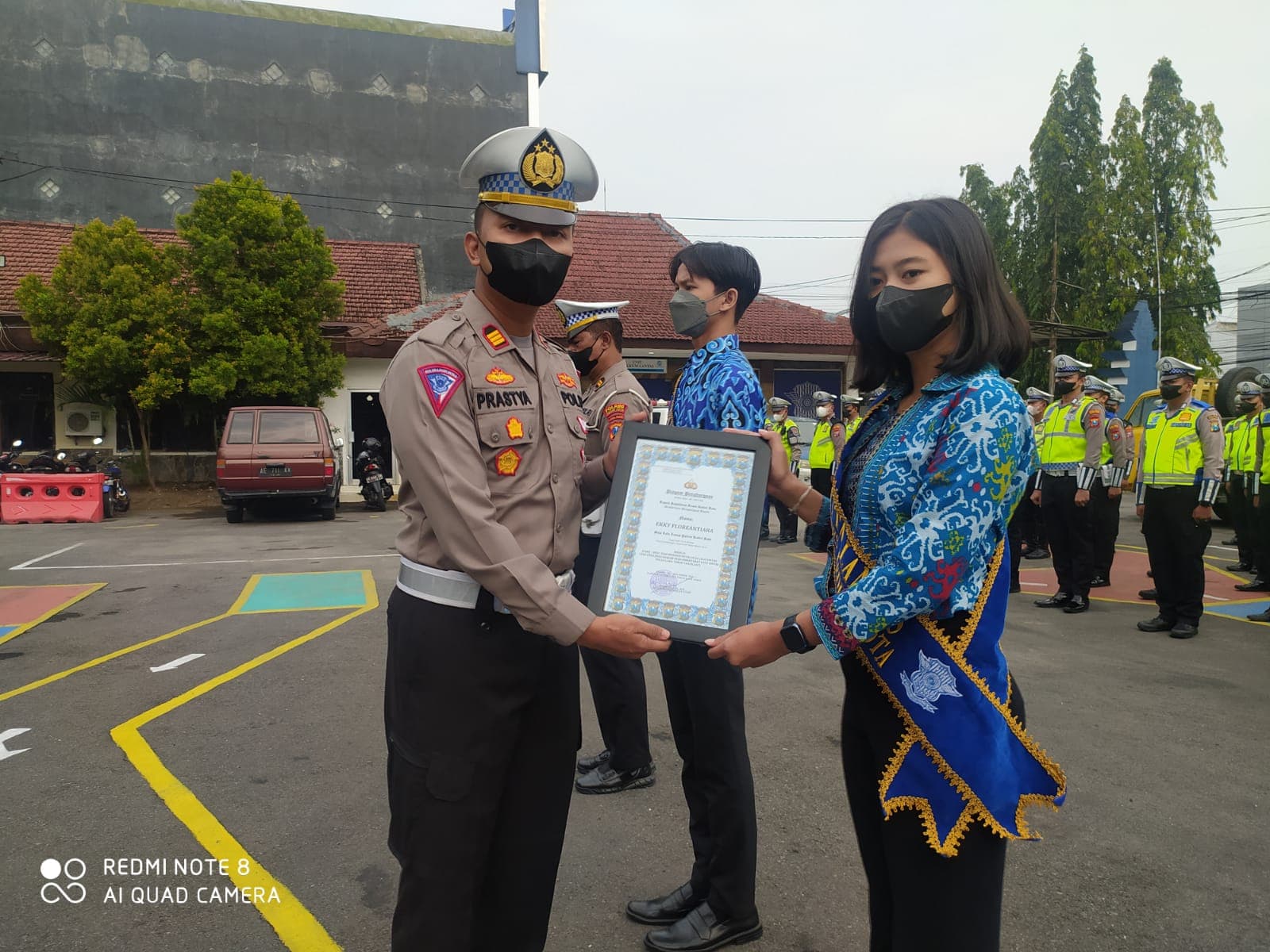 2 Duta Lalu Lintas Polres Kediri Kota Raih Juara, Best Performance dan Harapan Dua Kedisiplinan 