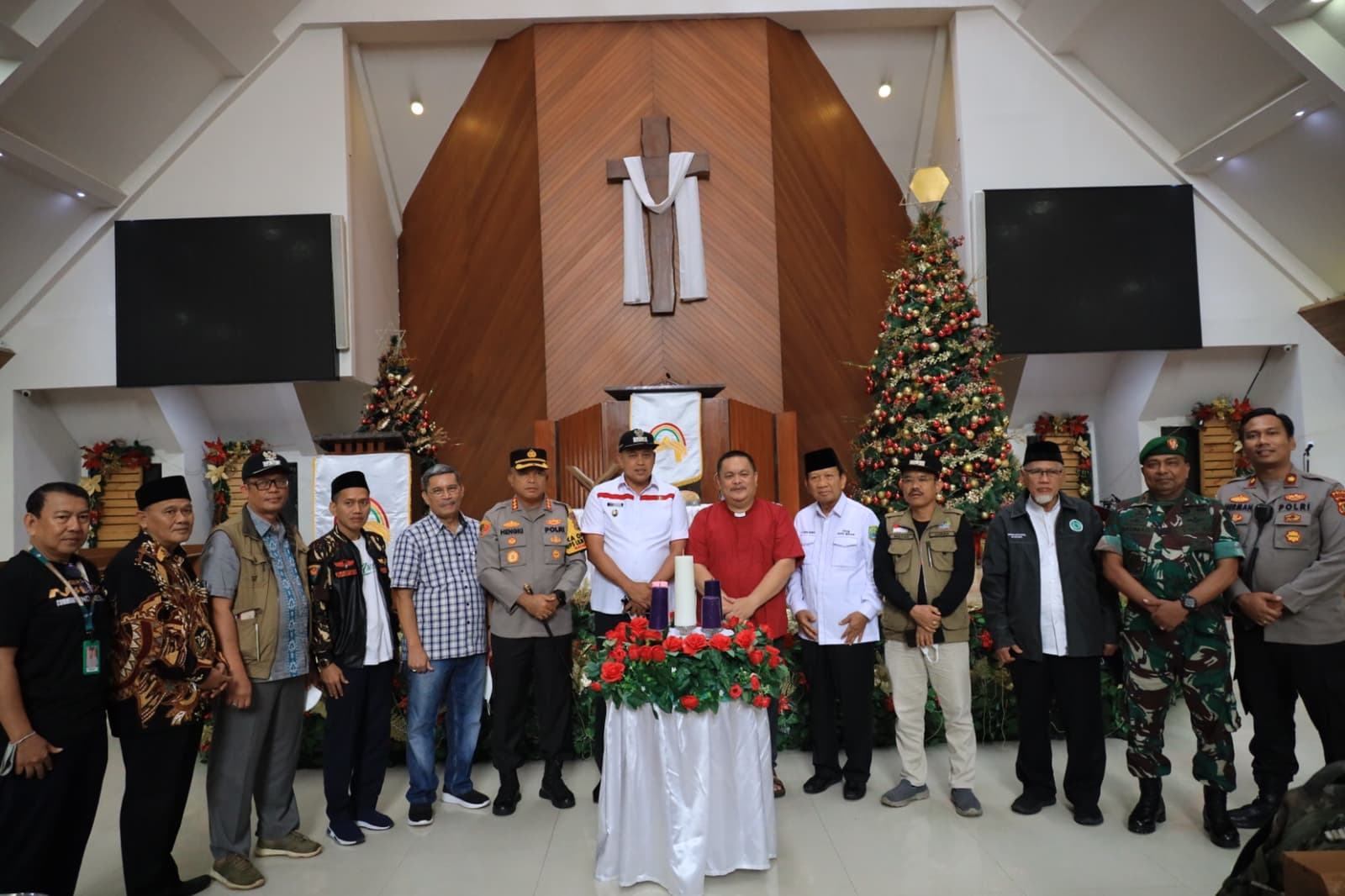 Plt Wali Kota Bekasi Pastikan Perayaan Nataru Berjalan Aman Terkendali