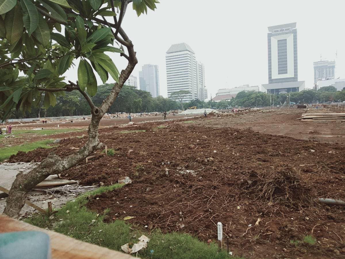 PDIP Pertanyakan Nasib 191 Pohon Monas yang Dibabat Anies 