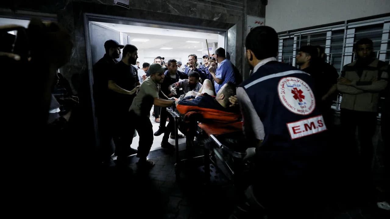 Israel Serang Rumah Sakit di Gaza, Lebih dari 500 Orang Tewas