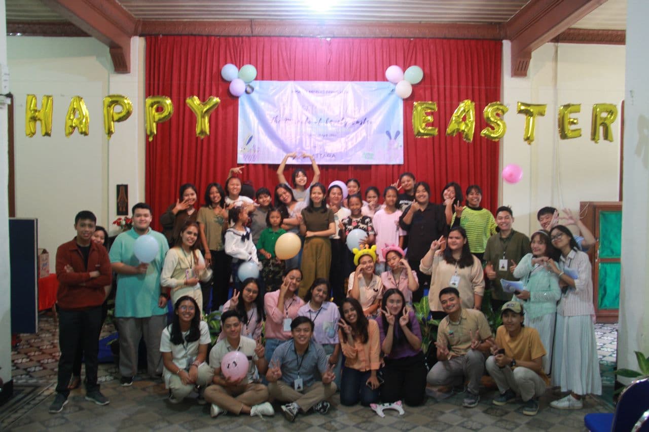 KMK FIA Angelus Universitas Brawijaya Paskah Bersama Anak-anak Panti Asuhan