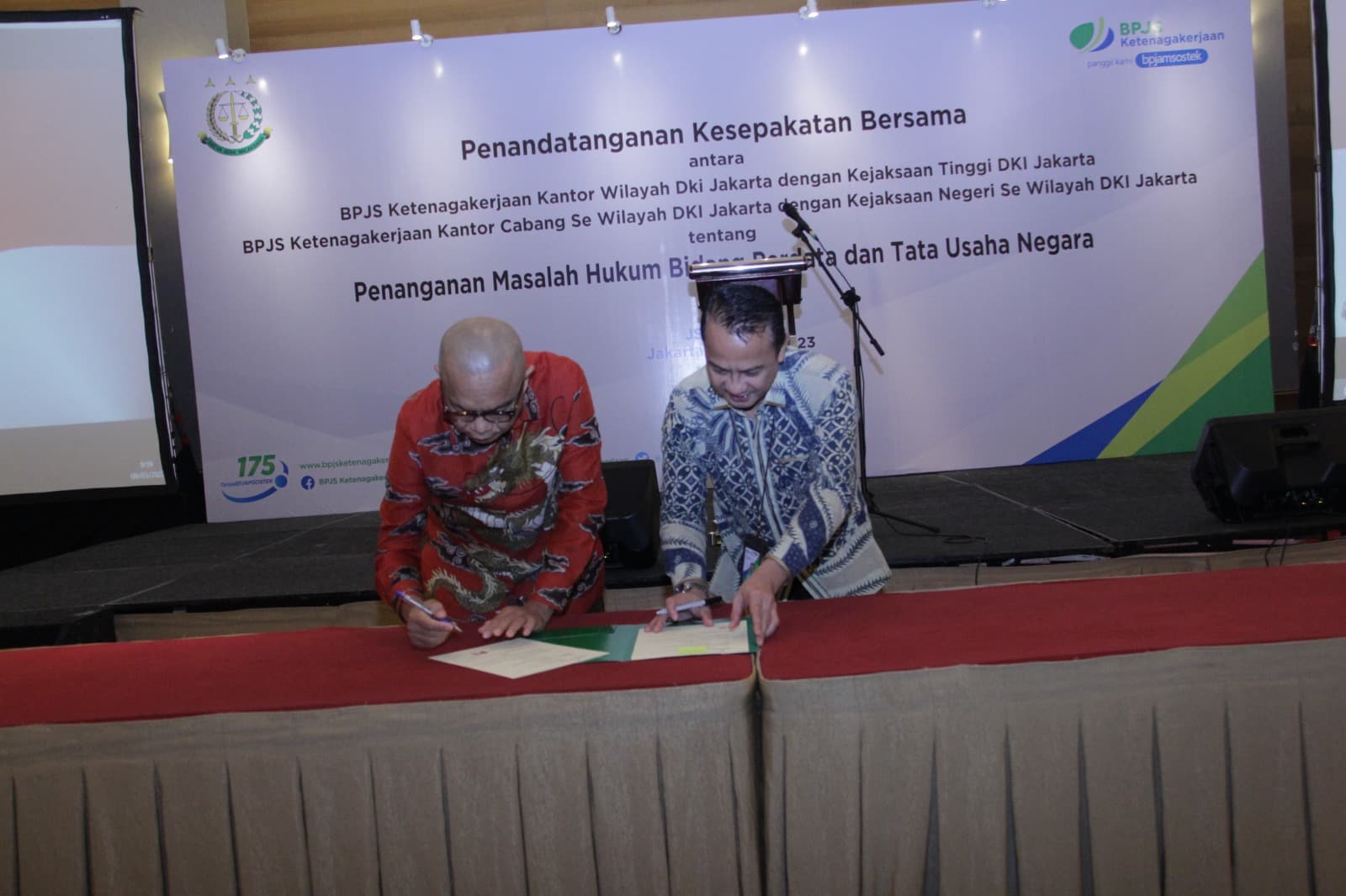 Kejati DKI Jakarta Beri Bantuan Hukum BPJS Ketenagakerjaan