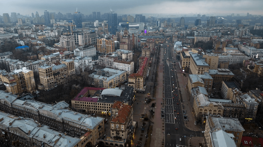 Empat Ledakan Terdengar di Ibu Kota Ukraina, Kyiv
