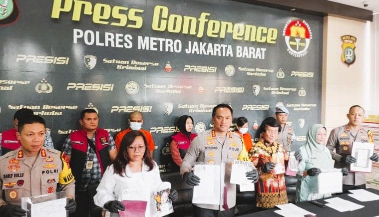 Tiga Orang Tersangka Perdagangan Bayi di Jakbar Terancam 10 Tahun Penjara