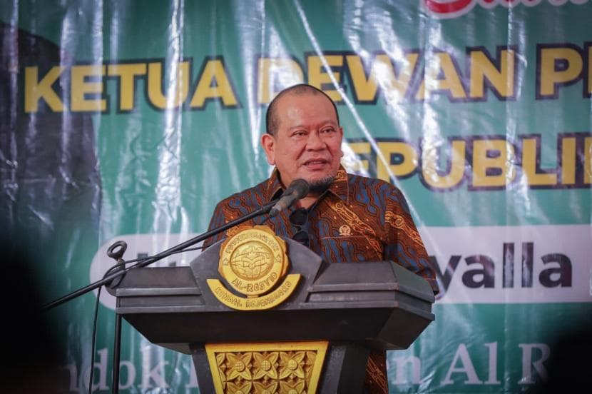 Dukung Program Satu Gugus Depan Satu Produk Wirausaha, LaNyalla: Patut Kita Apresiasi