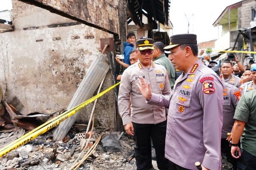 Kapolri Ungkap Dugaan Awal Penyebab Kebakaran di Depo Pertamina Plumpang