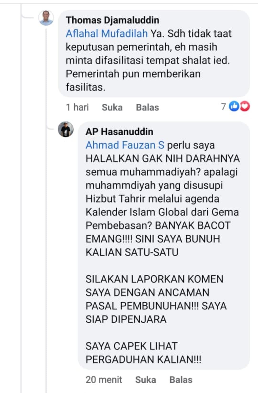 Peneliti BRIN Ancam Warga Muhammadiyah, SETARA Institute Minta Kapolri Turun Tangan