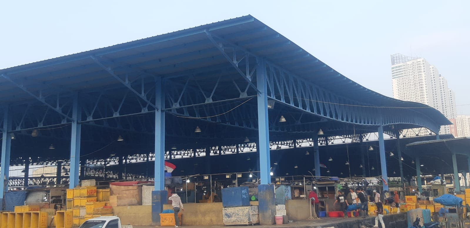 Rehab Pasar Grosir Ikan Muara Angke Tunjuk Merek Tertentu, Bu Kadis KPKP Bermain?