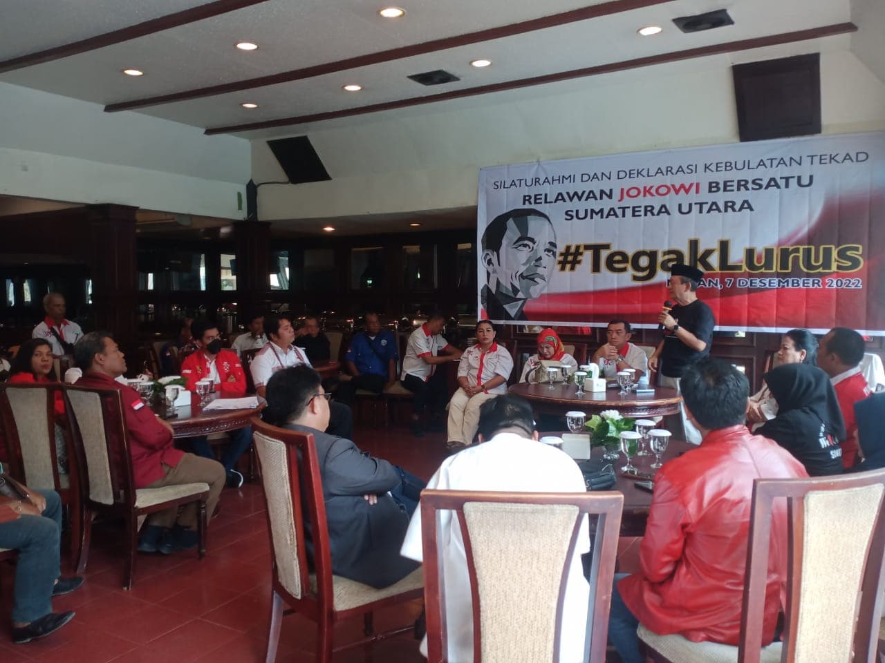 32 Relawan Jokowi Sumut Nyatakan Tegak Lurus Ikut Komando
