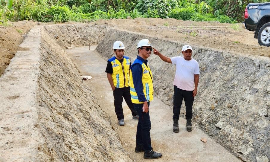 Proyek DAK dan DAU Dinas PUPR Malut Rata-rata Sudah Mendekati 100 Persen