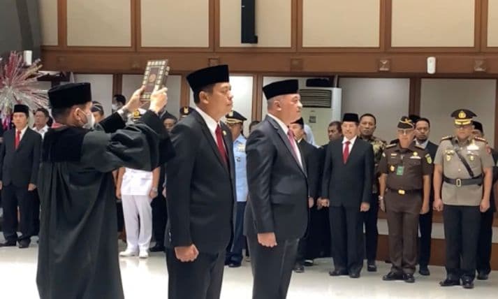 Pj Gubernur Heru Resmi Lantik Joko Agus Setyono Jadi Sekda DKI