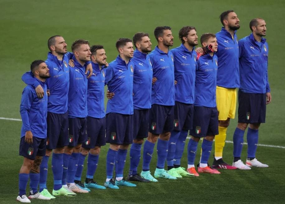 Line Up Italia vs Spanyol