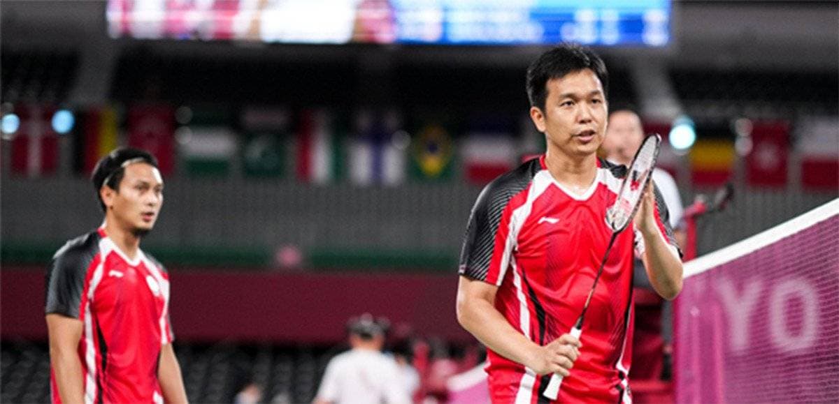 Hasil Bulutangkis Olimpiade Tokyo 2020 : 'The Daddies' Menang Dalam Pertandingan Sengit