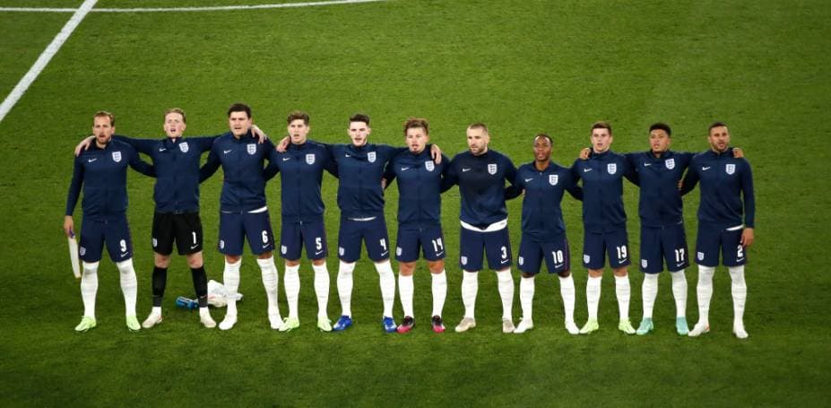 Semifinal Inggris di EURO Sebelumnya
