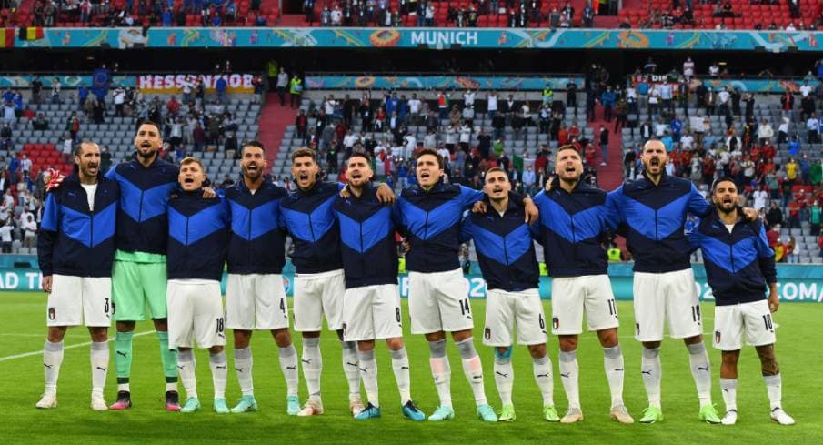 Semifinal Italia di EURO Sebelumnya