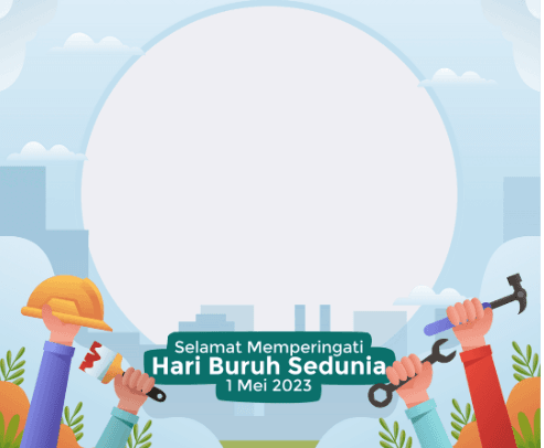 20 Link Twibbon Hari Buruh 2023 dan Cara Pakainya