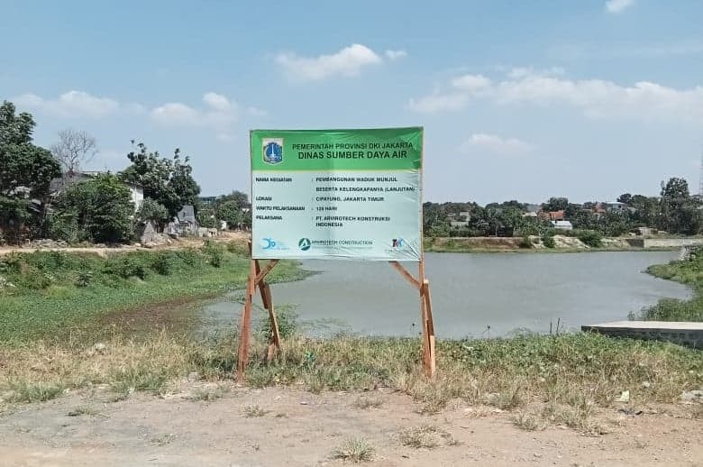 Pembangunan Waduk Cilangkap dan Munjul Selesai Tahun ini