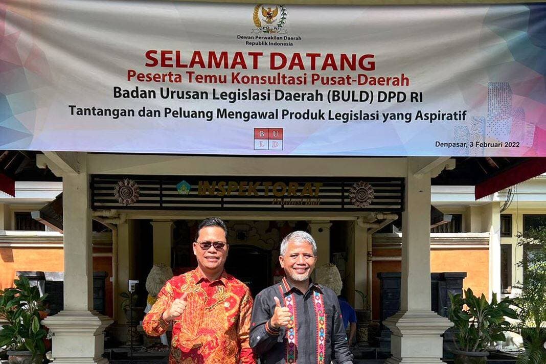 DPD Gelar Konsultasi Pusat Daerah tentang Harmonisasi Perda di Bali