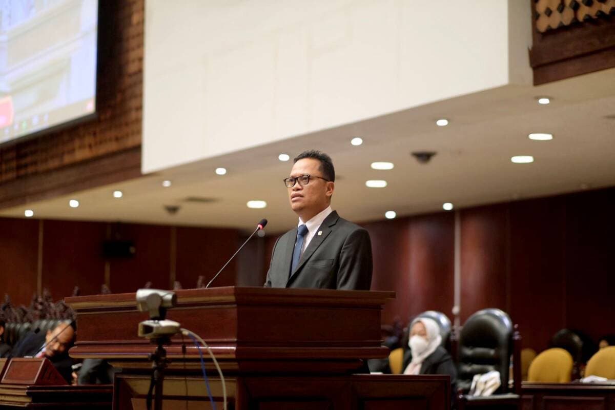 Hadiri Sidang Paripurna DPD RI, Hasan Basri Sampaikan Aspirasi Masyarakat Kalimantan Utara