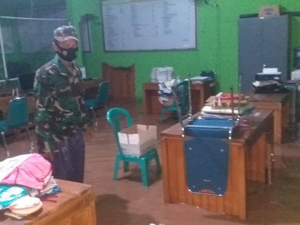 Hujan Berintensitas Tinggi Bikin Banjir Desa Salebu, Cilacap