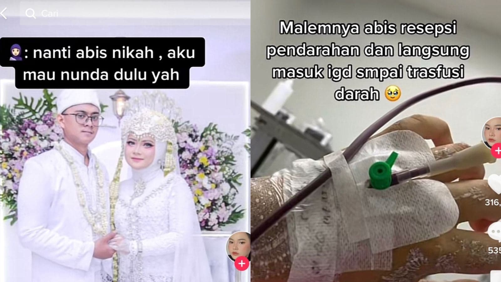 Usai Malam Pertama Wanita Ini Pingsan hingga Harus Transfusi Darah, Kok Bisa?