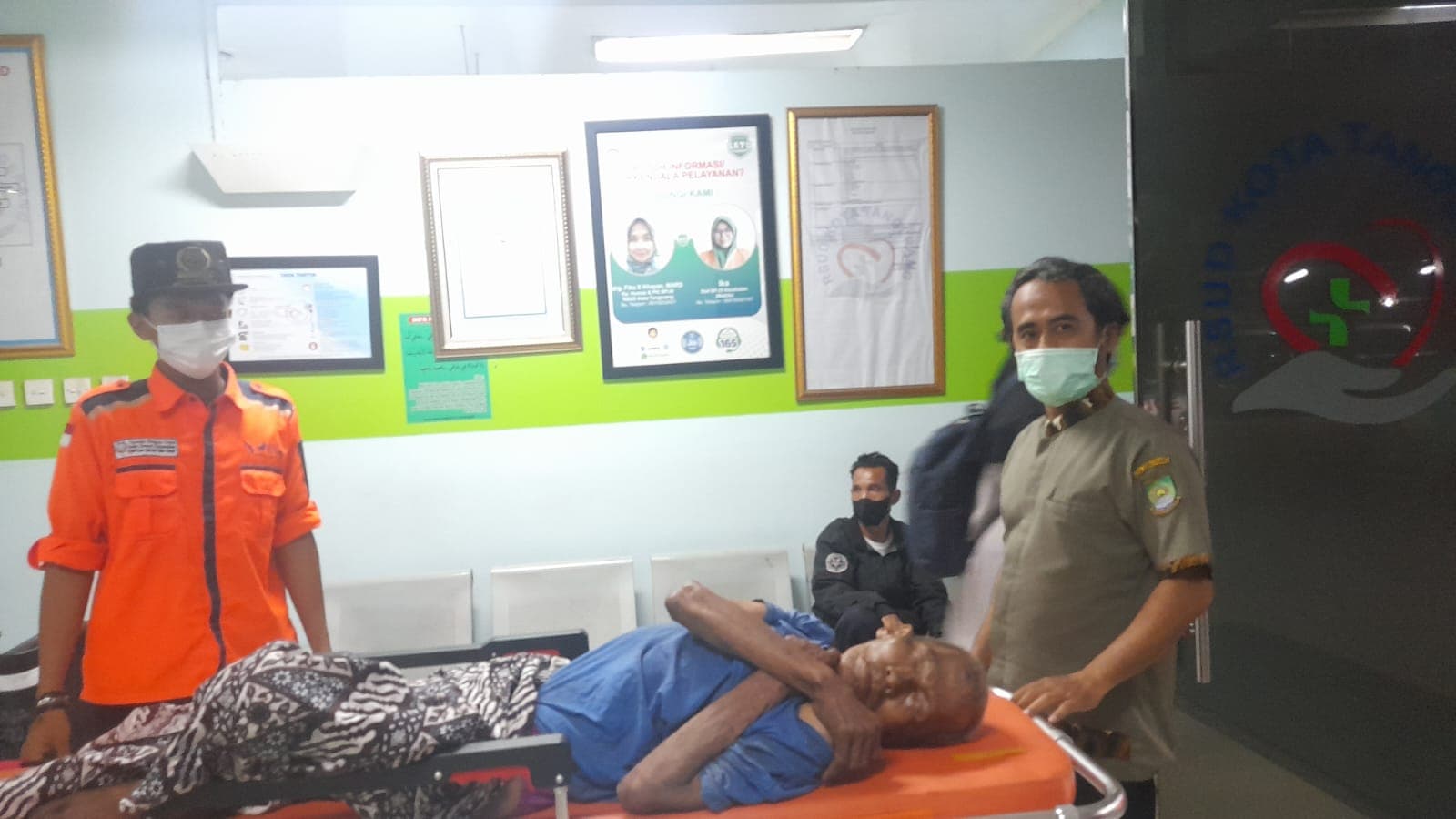 Dua Bulan Hilang, TRC Dinsos Kota Tangerang, Temukan Orang Telantar dengan Keluarga