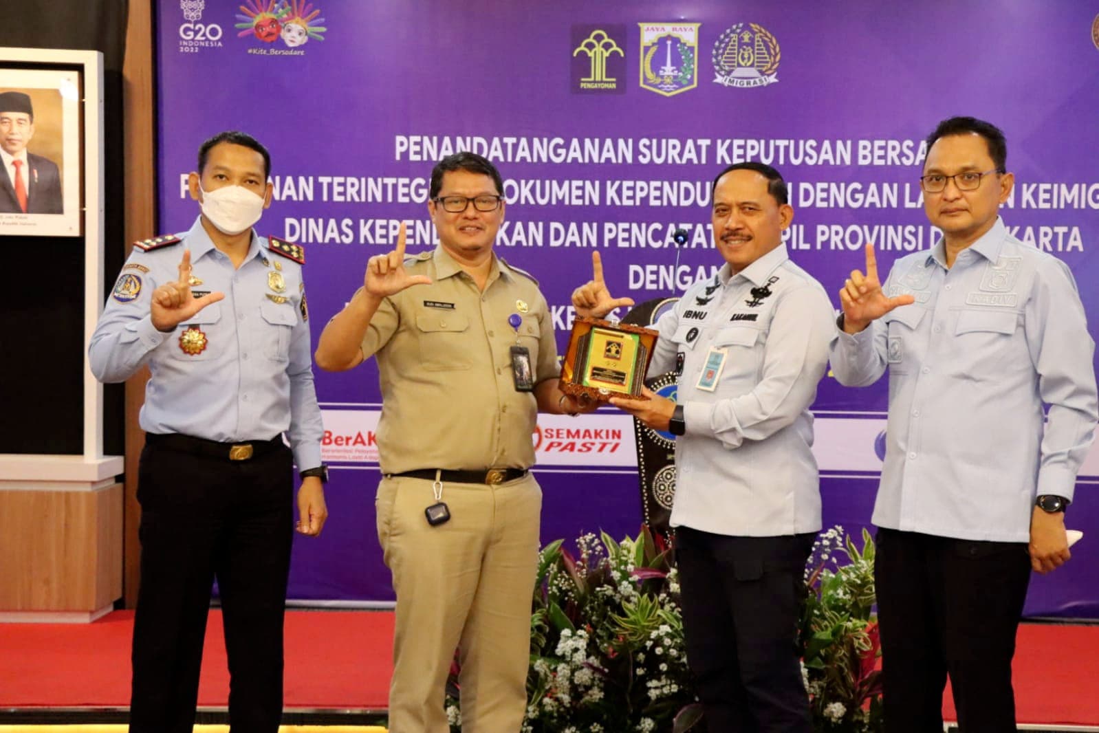 Kanim Jakarta Barat Luncurkan Inovasi Integrasi Dokumen Kependudukan dengan Layanan Keimigrasian