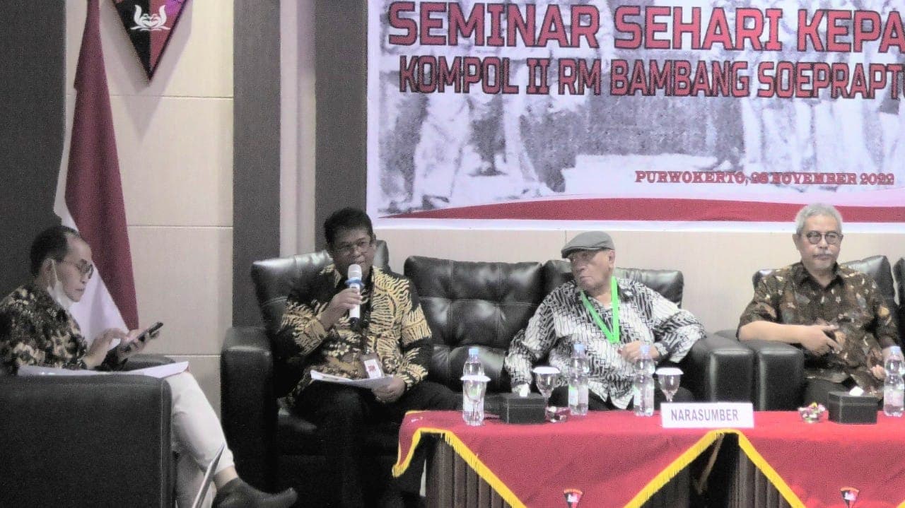 Komisaris Bambang Soeprapto Diusulkan Jadi Pahlawan di Seminar Kepahlawanan