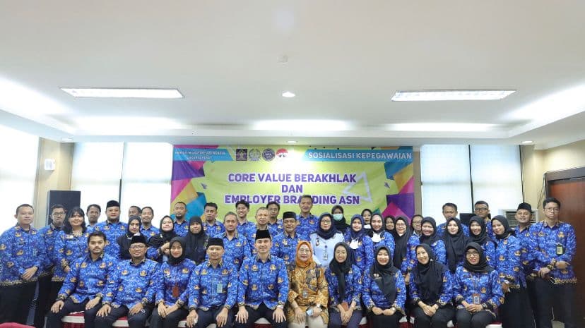Kantor Imigrasi Jakpus Gelar Sosialisasi Kepegawaian Tentang Core Values BerAKHLAK dan Employer Branding ASN