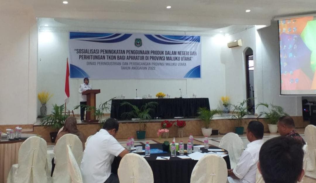 Pemprov Malut Terus Mendorong Peningkatan P3DN dan Nilai TKDN Secara Nasional Jadi 50 Persen Tahun 2024